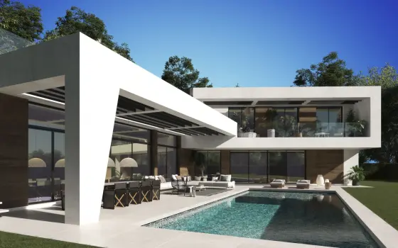 Parcela con proyecto de villa en Marbella — imagen 2